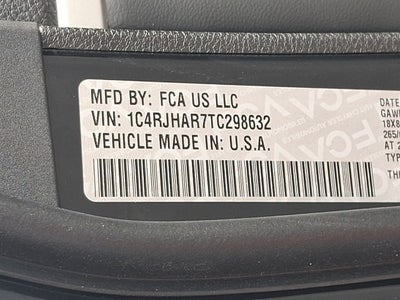 2026 Jeep Grand Cherokee GRAND CHEROKEE LAREDO ALTITUDE 4X4