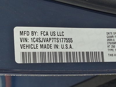 2026 Jeep Grand Wagoneer GRAND WAGONEER UPLAND 4X4
