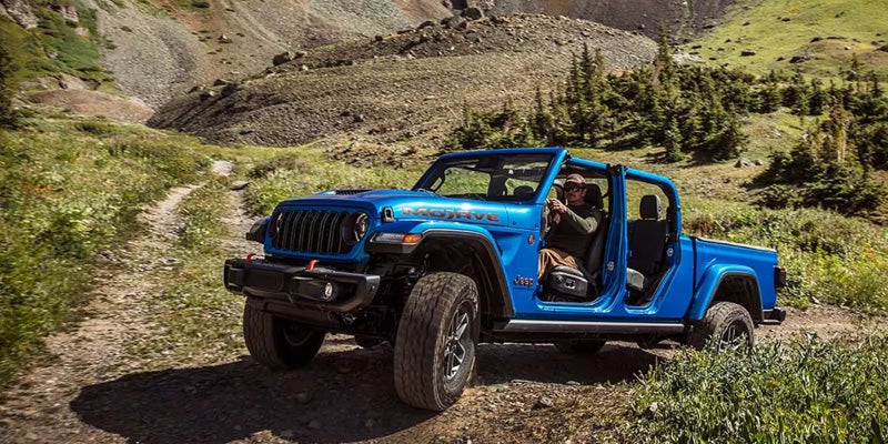 Exterior view og jeep Gladiator